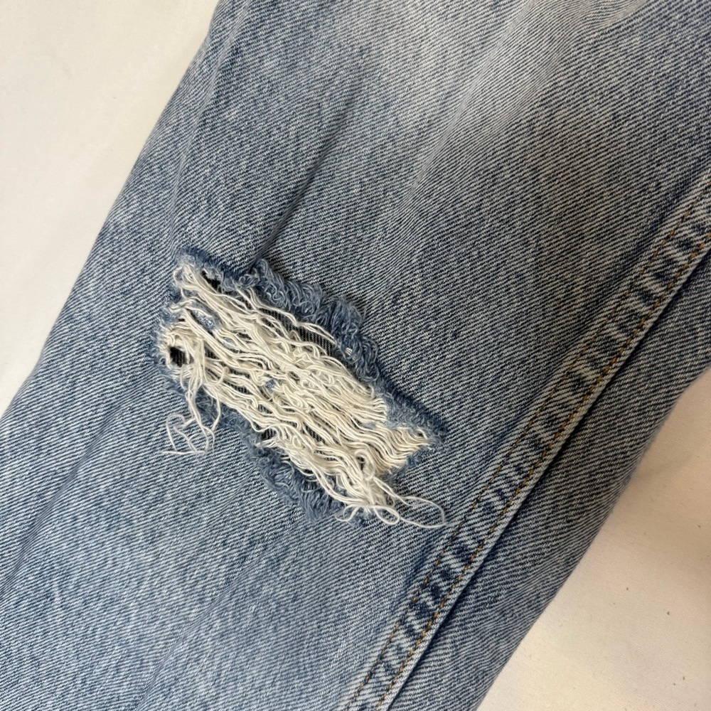 Top Shop Distressed Dad Jeans W24 L28 - Picture 11 of 15